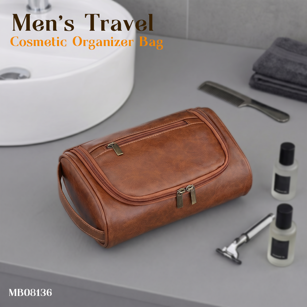 MB08136 Men's Travel Cosmetic Organizer Bag