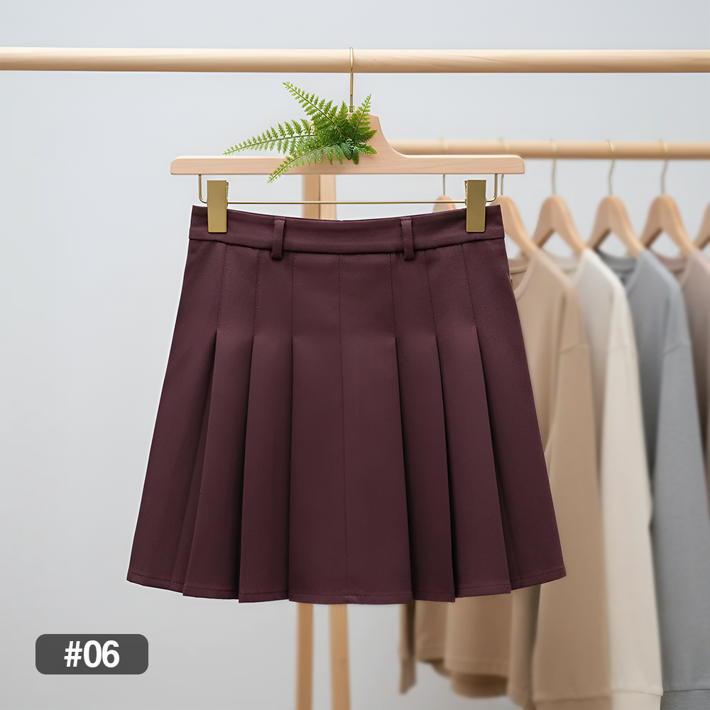 ML07872 Office Leather Skirt ( Export Clothing )