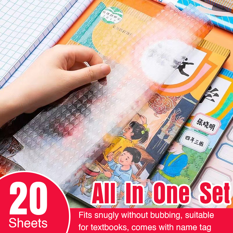 MO07034 Transparent Book Cover