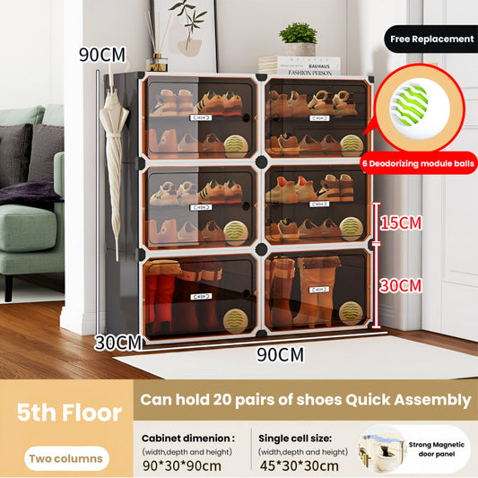 MH50308 6 layer shoe rack