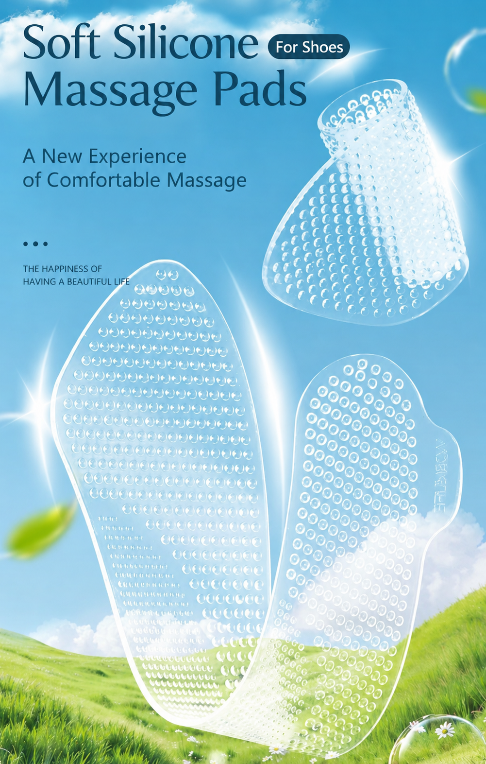 MH08437 Silicone Toilet Seat Mat