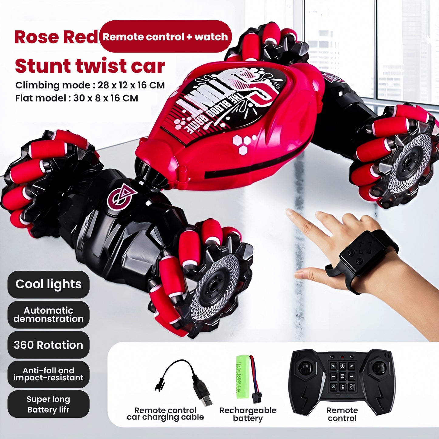 MT07467 Gesture Twist Stunt Car