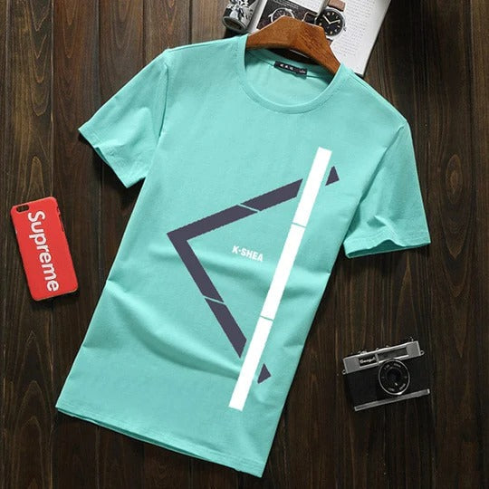 MF02079 ခေတ်မှီတဲ့ဒီဇိုင်းနဲ့ အမျိုးသား T-Shirt