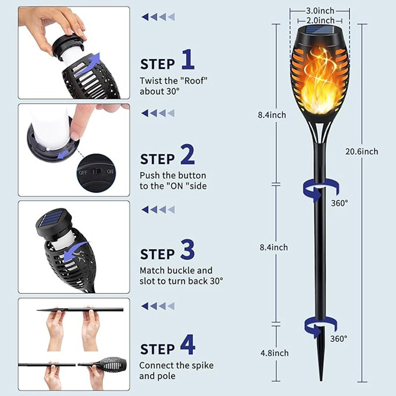 ME07405 Royal Waterproof Solor Light