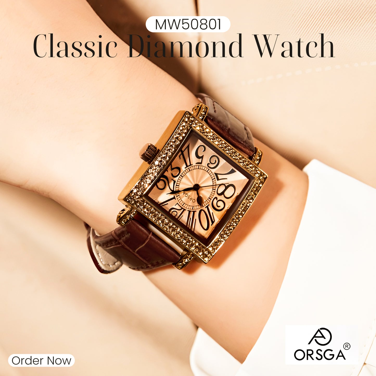 MW50801 Classic Diamond Watch