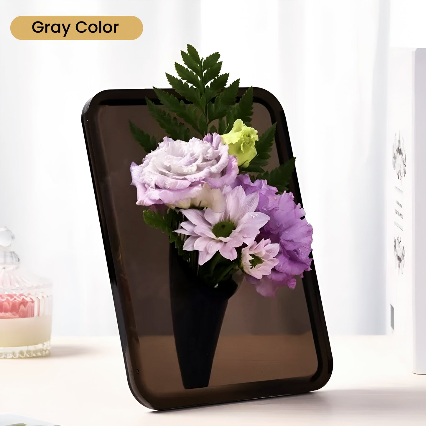 MH07673 Frame Glass Vase