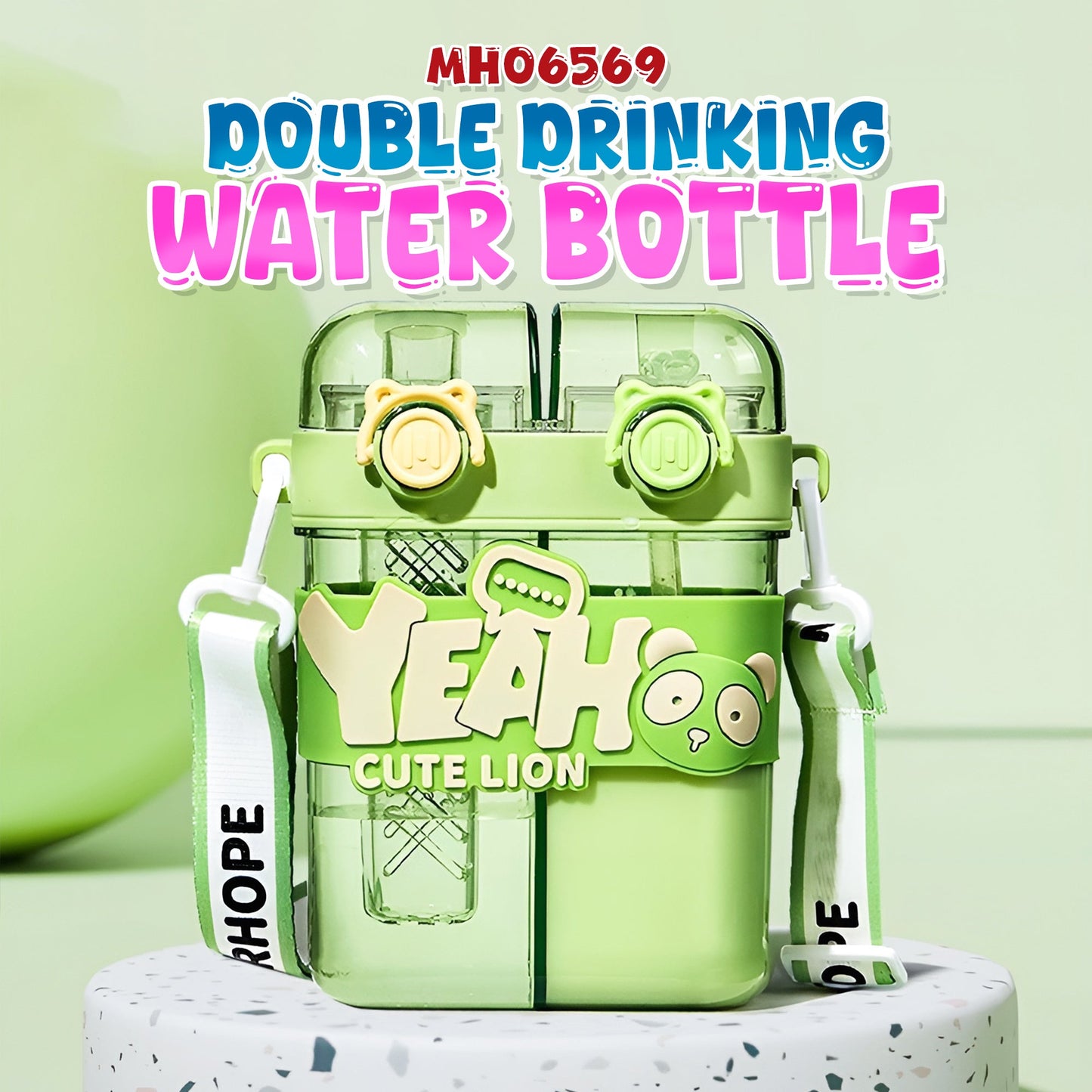 MH06569 Double Drinking Water Bottel