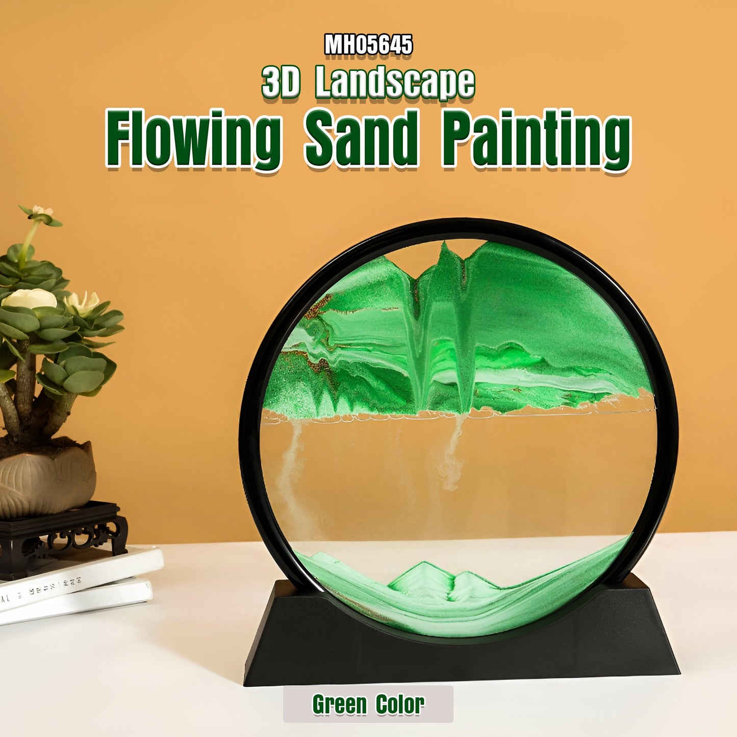 MH05645 3D Landscape Flowing Sand Painting