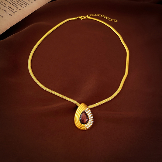 MJ06738 Ruby Necklace