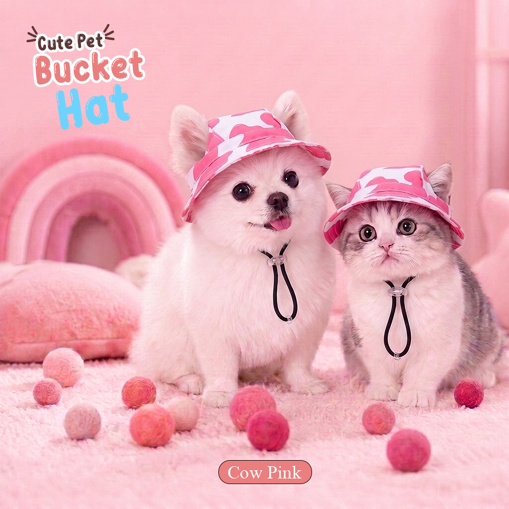 MP08234 Cute Pet Bucket Hat (2Pcs)