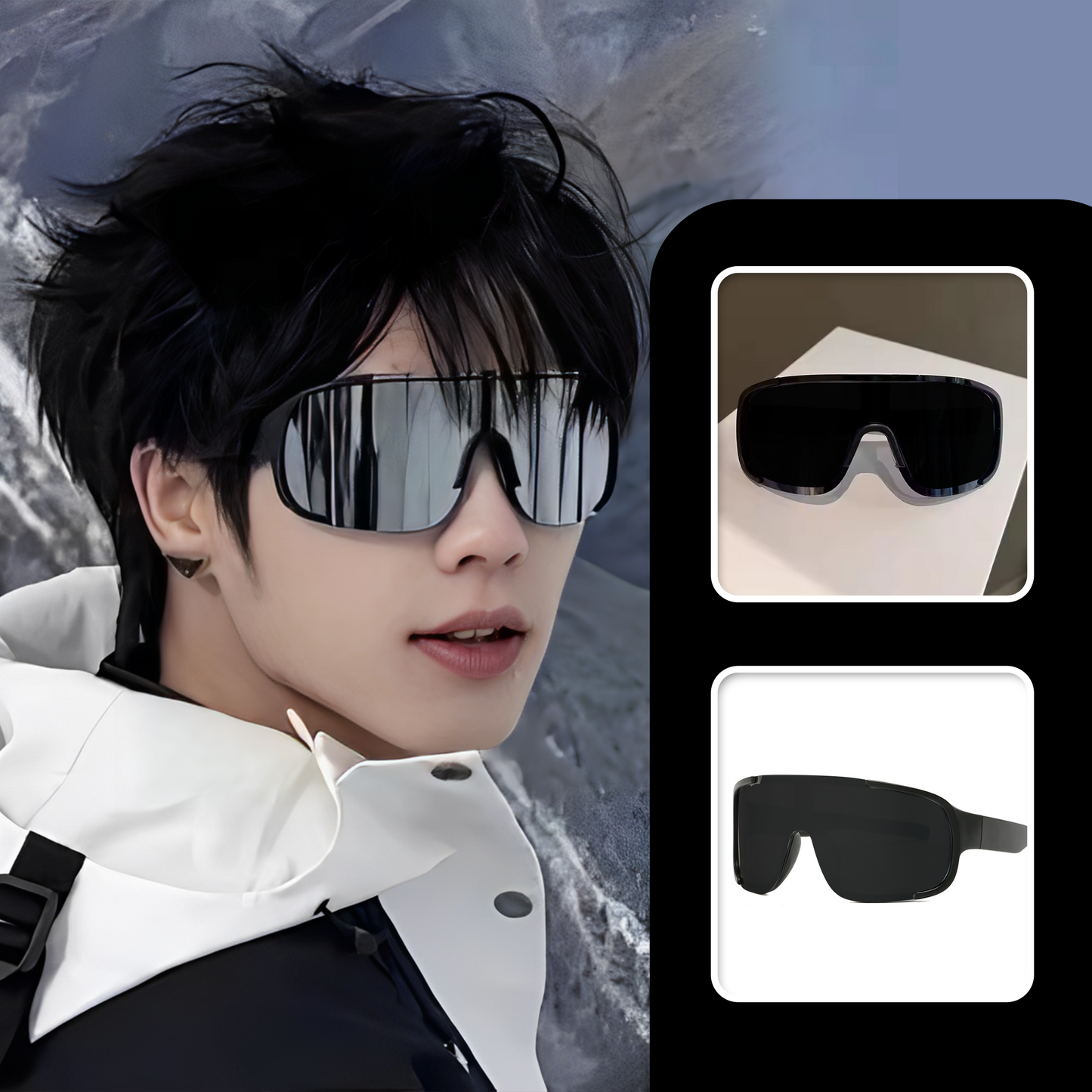 MF05875 Large Frame glasses