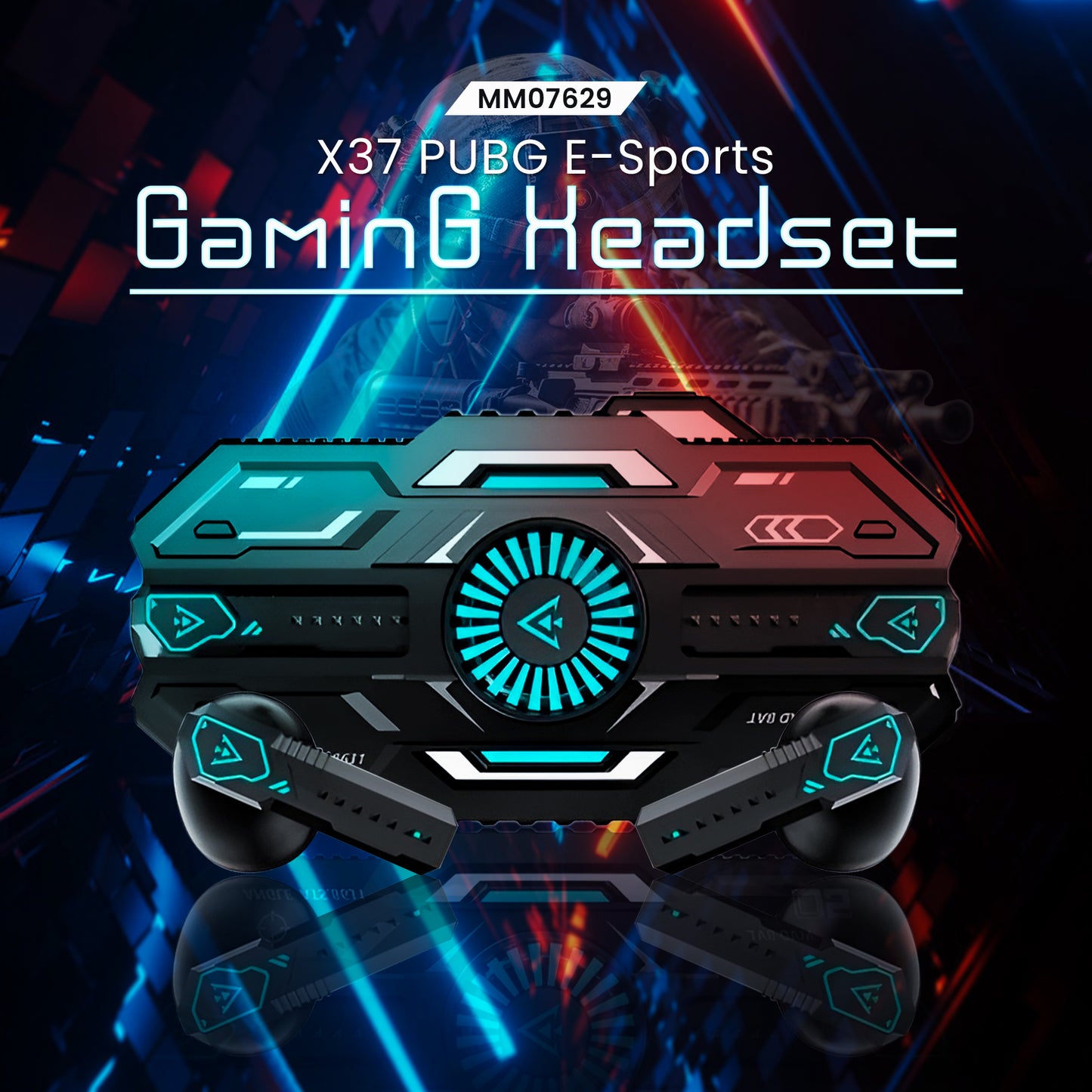 MM07629 X37 PUBG E-Sports Gaming Headset