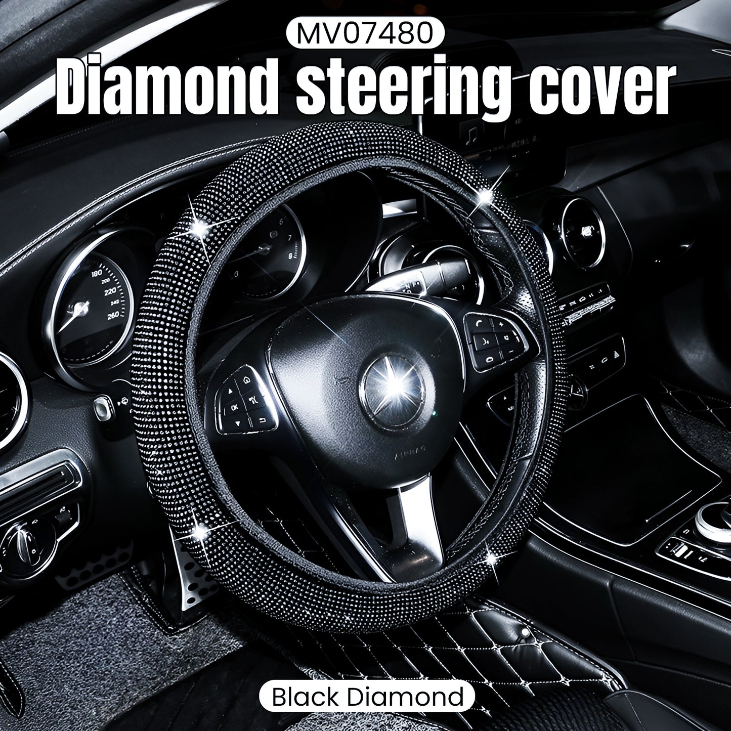 MV07480 Diamond Steering Cover