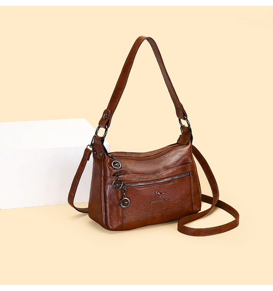 MB50823 Retro soft leather bag