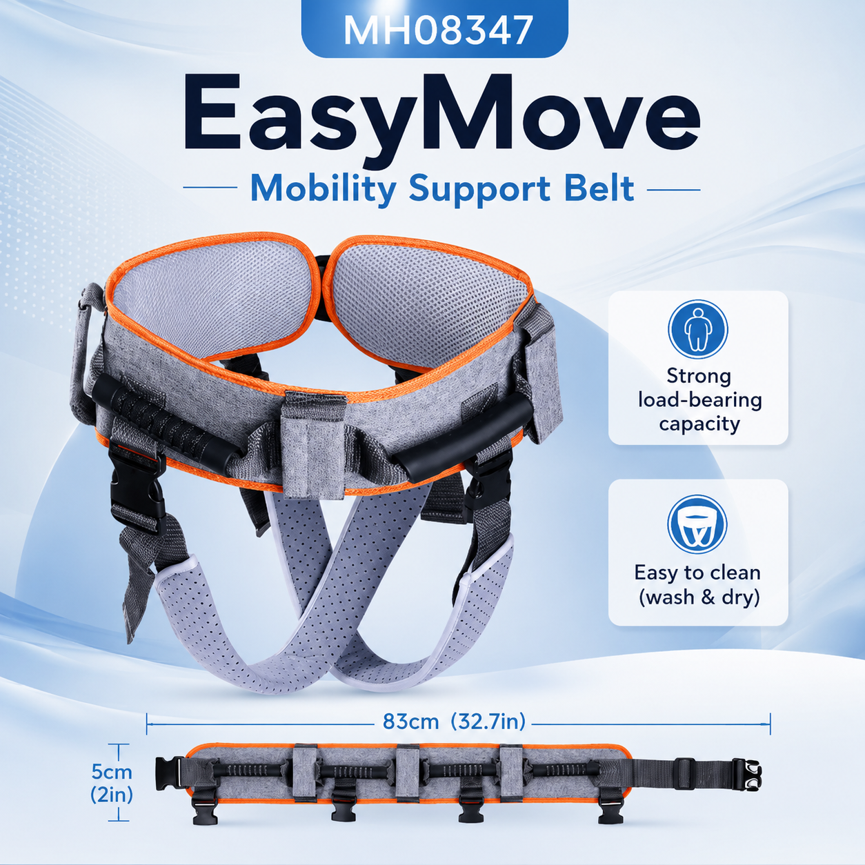 MH08347 EasyMove Mobility Support Belt
