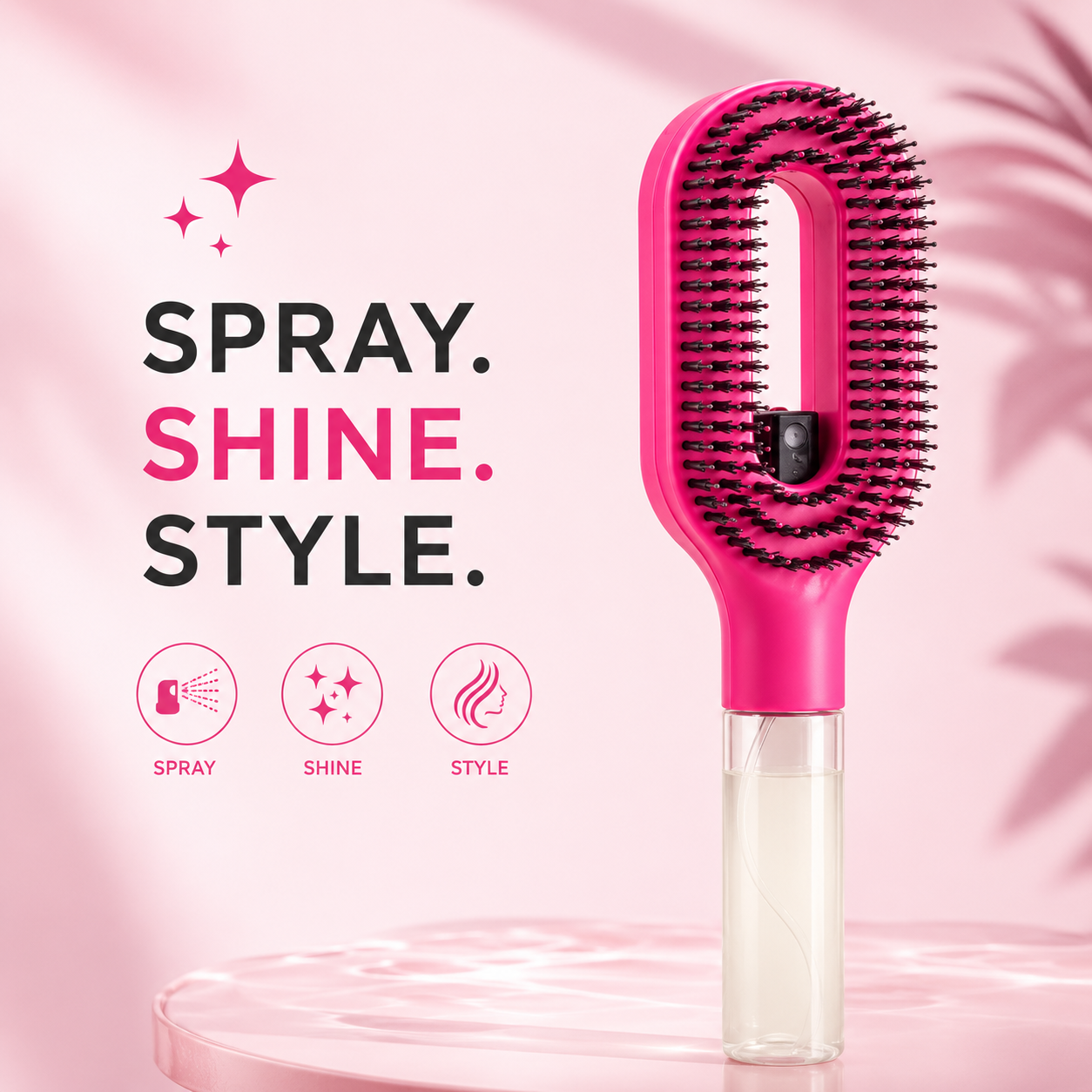 MC08233 Spraying Hair Comb