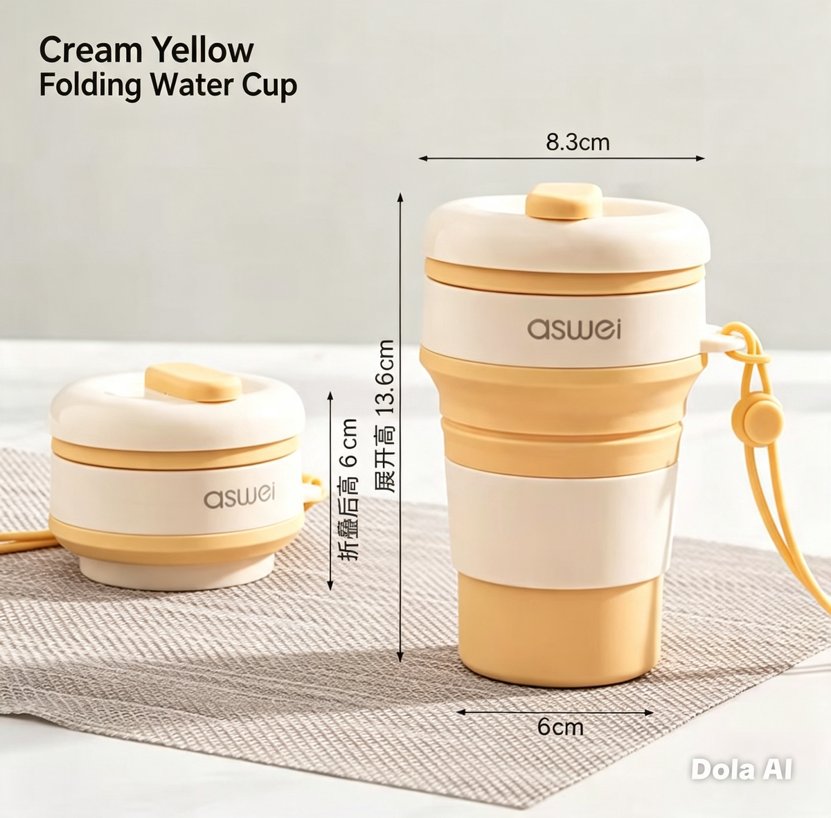 MH08515 Collapsible Water Cup
