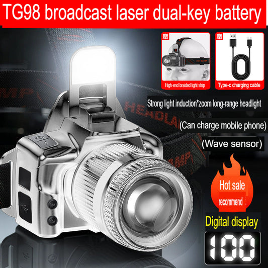 ME06885 Camera-style headlamp