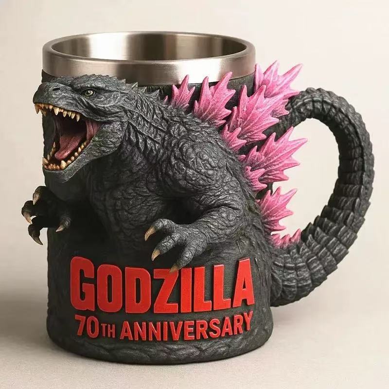 MH07507 Godzilla 70th Anniversary 3D mug