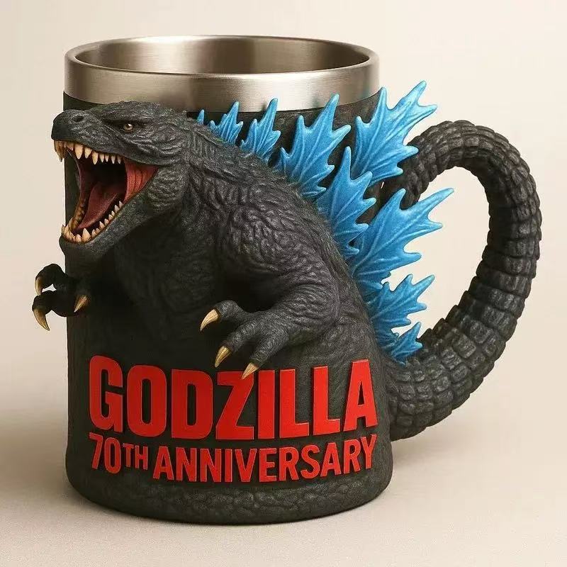 MH07507 Godzilla 70th Anniversary 3D mug