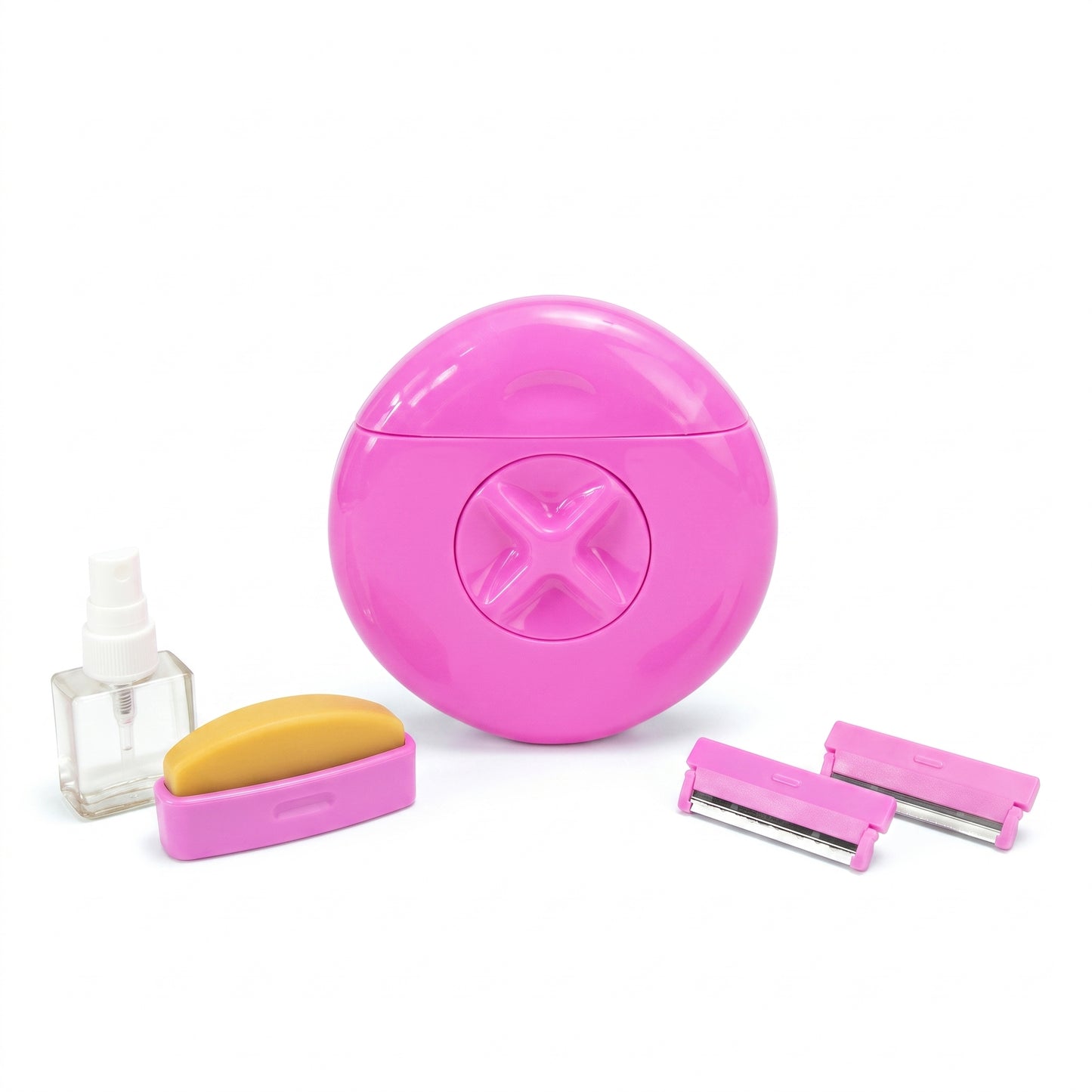 MH08388 4in1 Portable Travel Razor Set