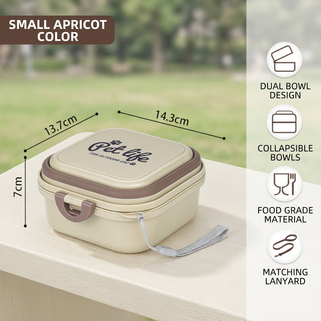 MP08660 Portable Dual Pet Bowl
