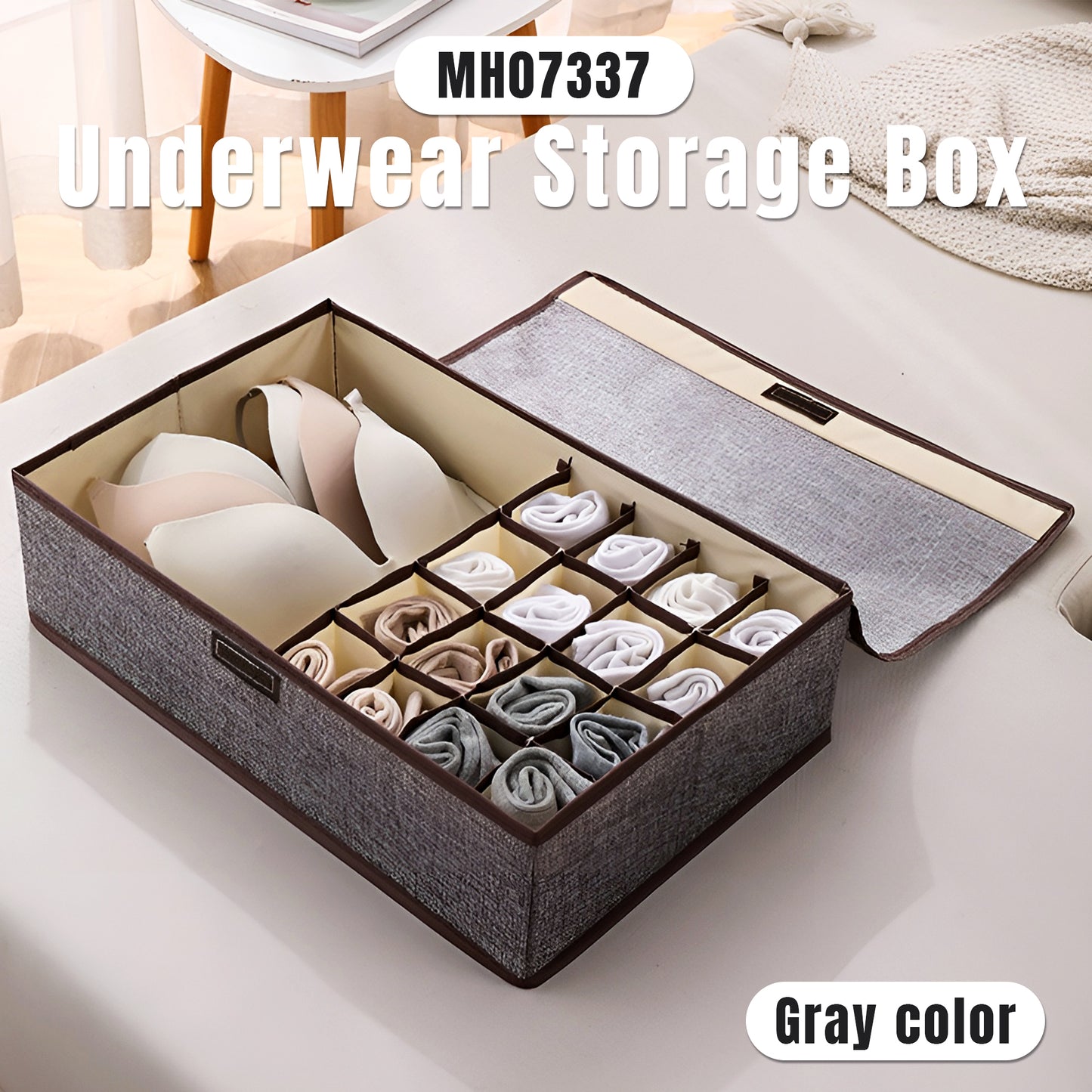 MH07337 Underwear storage box