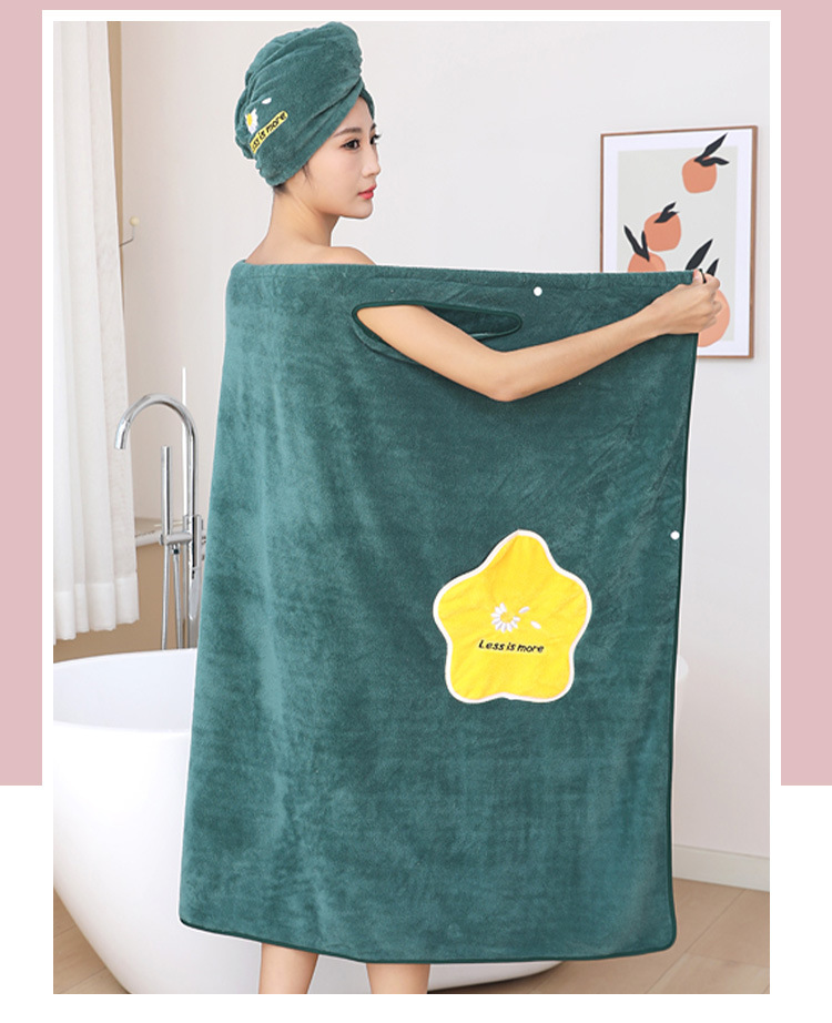 MF07254 Women absorbent Bath Dress