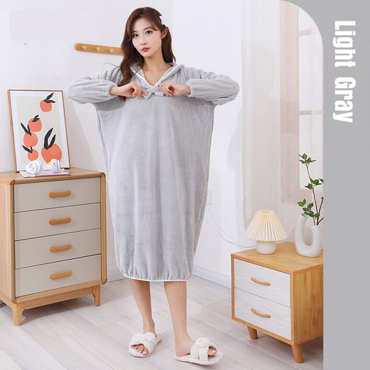 MF07051 Bath hooded Dress
