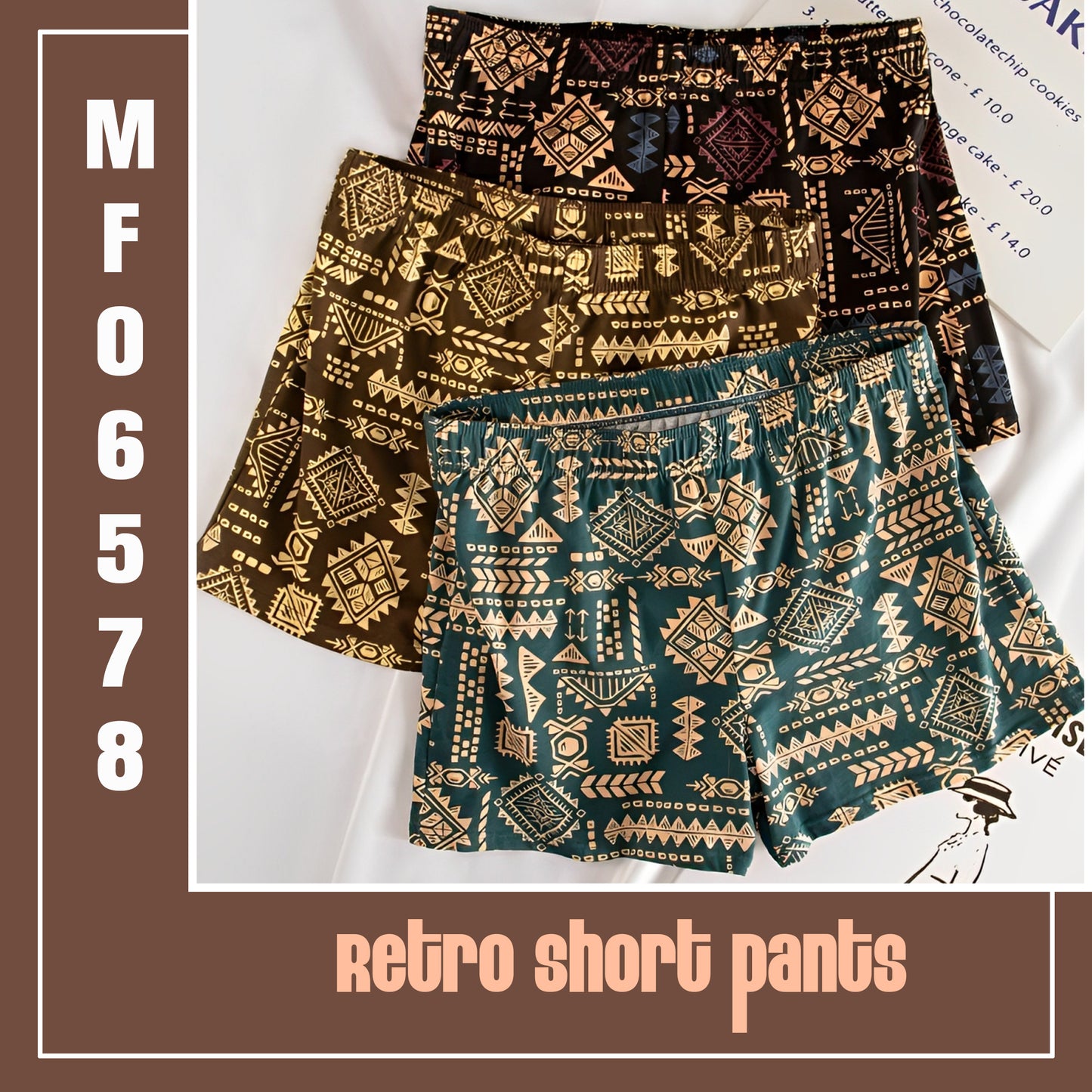MF06578 Retro Short Pants