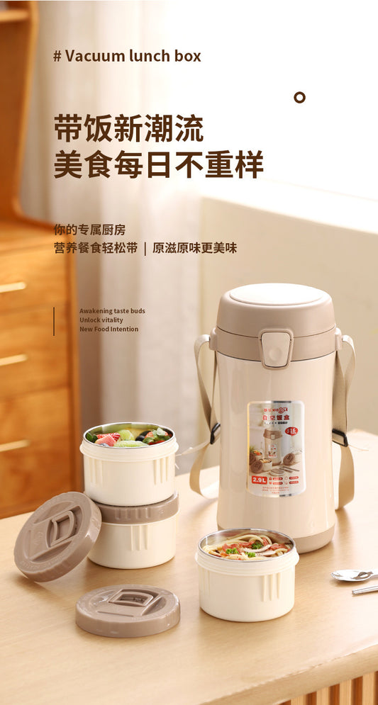 TH00295 ကျောင်းသွား ၊ အလုပ်သွား လှပမိမိုက်တဲ့ ထမင်းချိုင့်