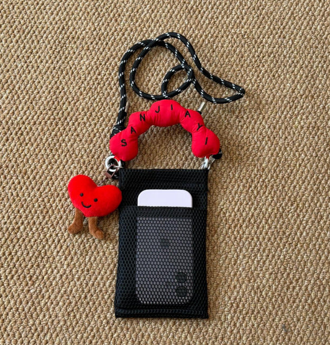 MM08503 Mesh Crossbody Bag