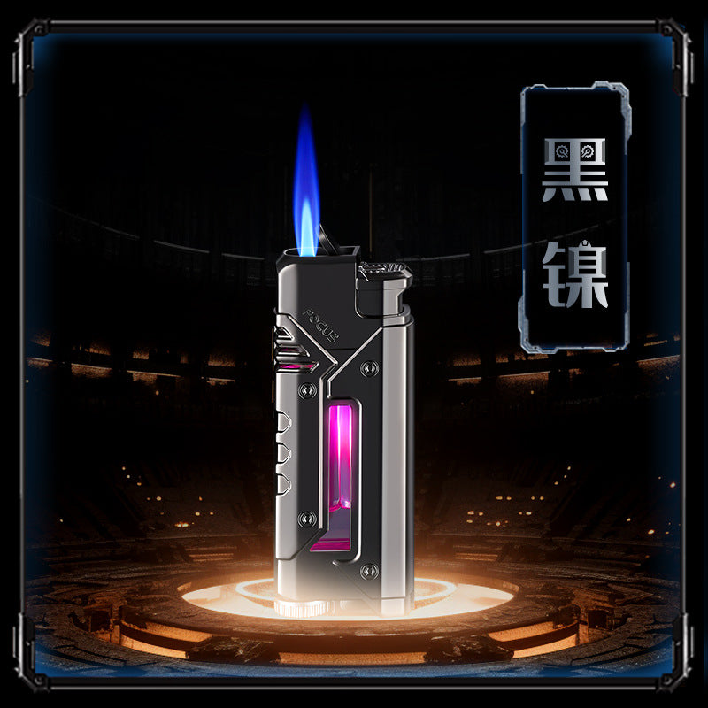 TG00486 Punch Lighter Visual Gas Chamber အသစ်