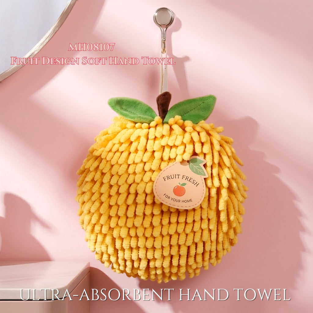 MH08107 Fruit Design Soft Hand Towel