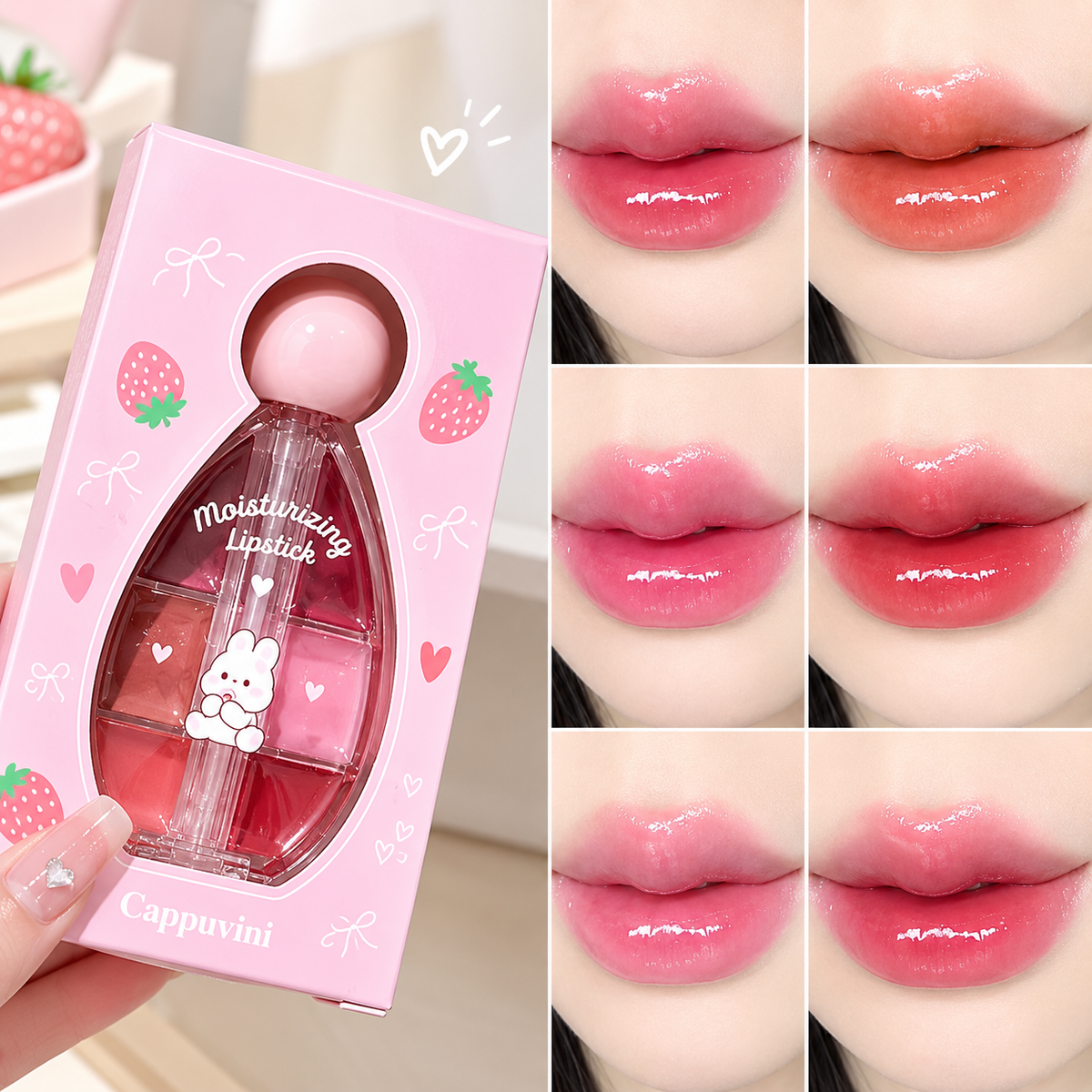 MC08554 6 Color Lip Jelly Palette