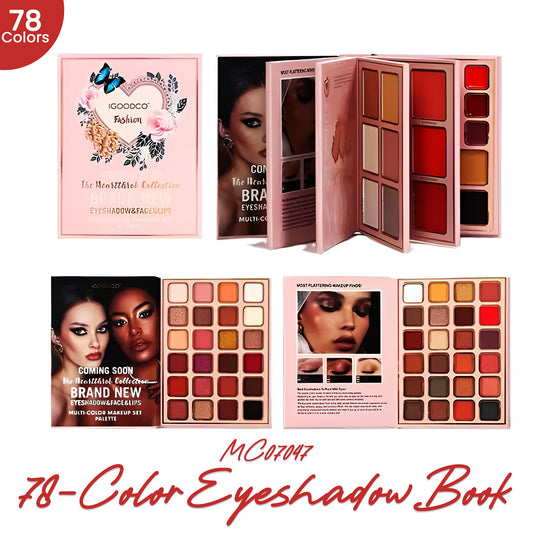 MC07047 78 colour eyeshadow book