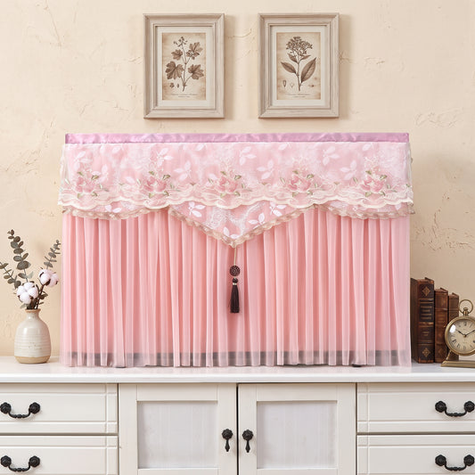 MH08307 Floral Lace TV Cover