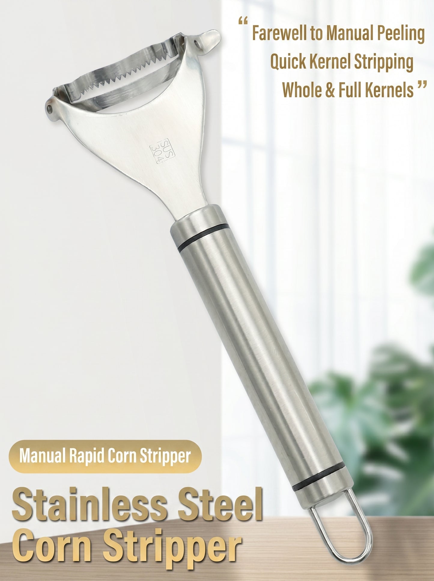 MH08110 Stainless Steel Corn Cutter