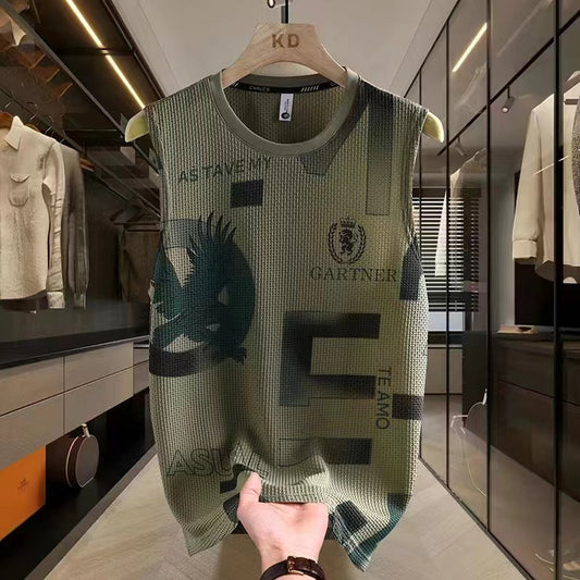 MF06692 Eagle sleeveless T-shirt