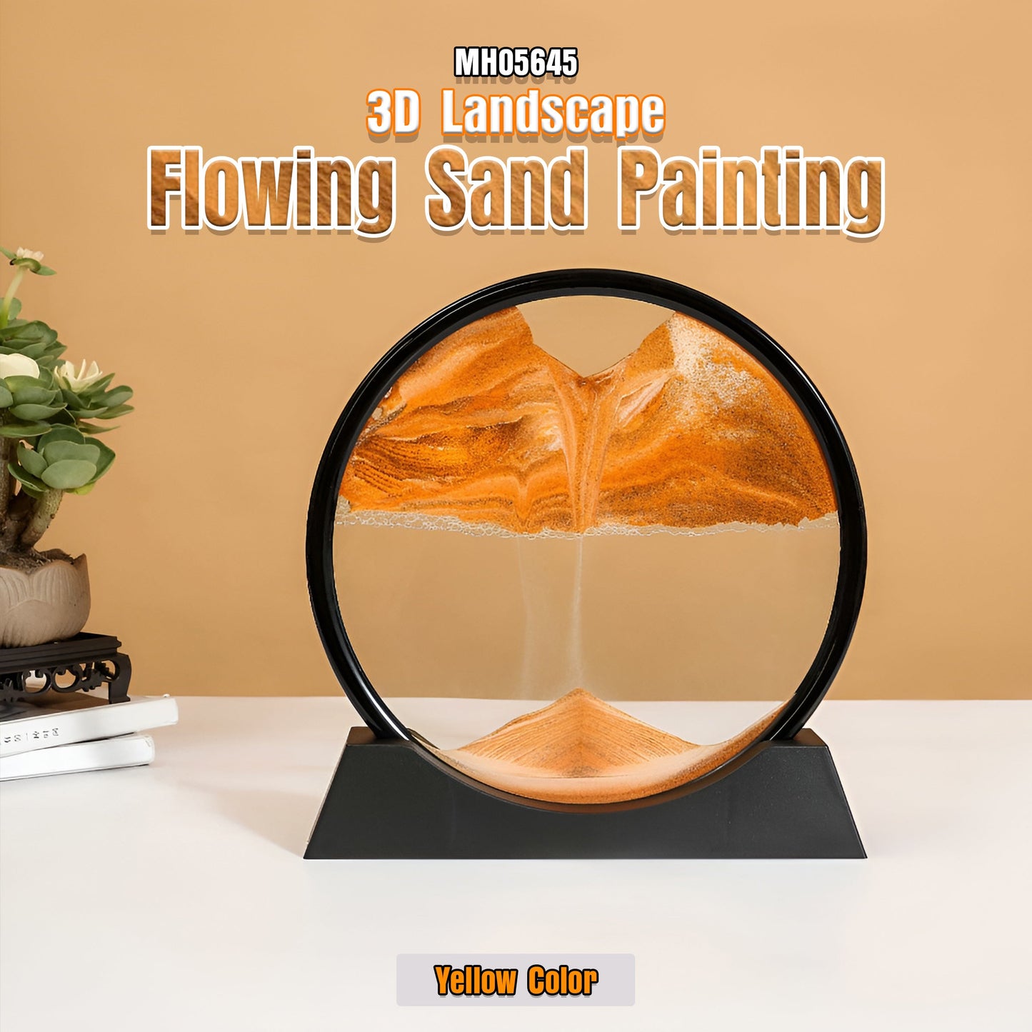 MH05645 3D Landscape Flowing Sand Painting