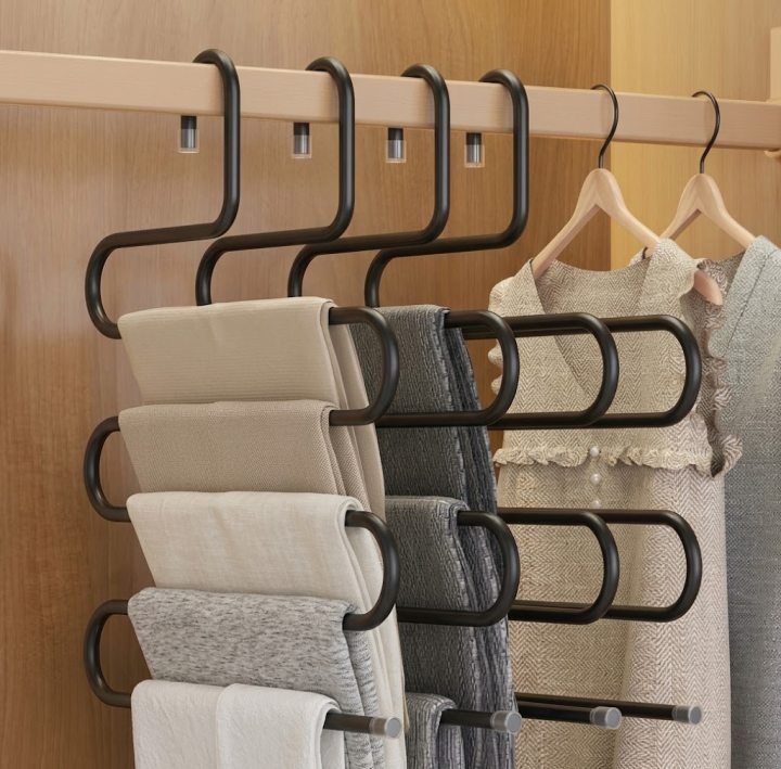 MH08594 Stainless Steel 5 Layer Hanger