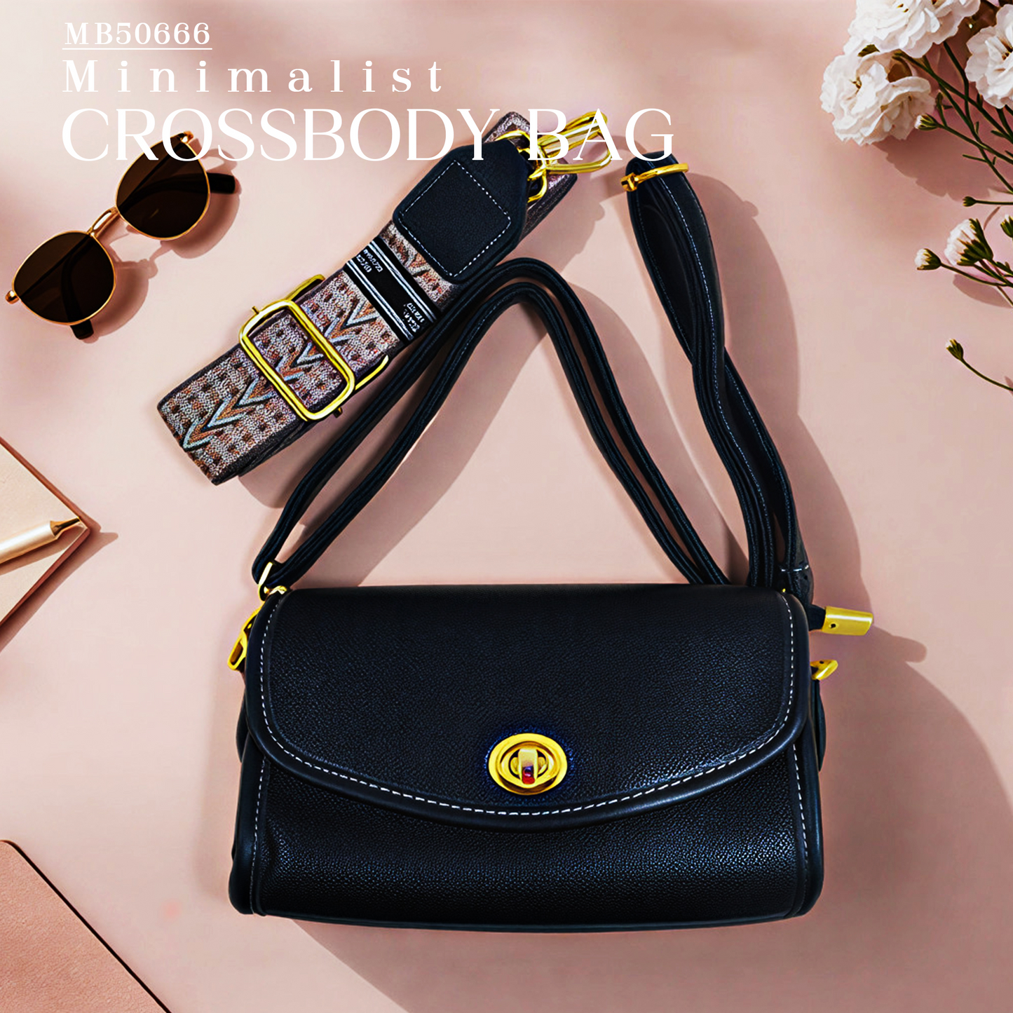 MB50666 ခရီးသွားလာရေး crossbody အိတ်အသစ်