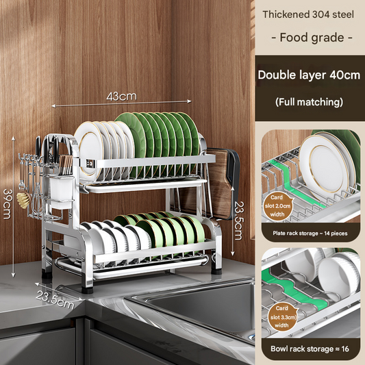 MH07564 Stainless Steel Dish Rack