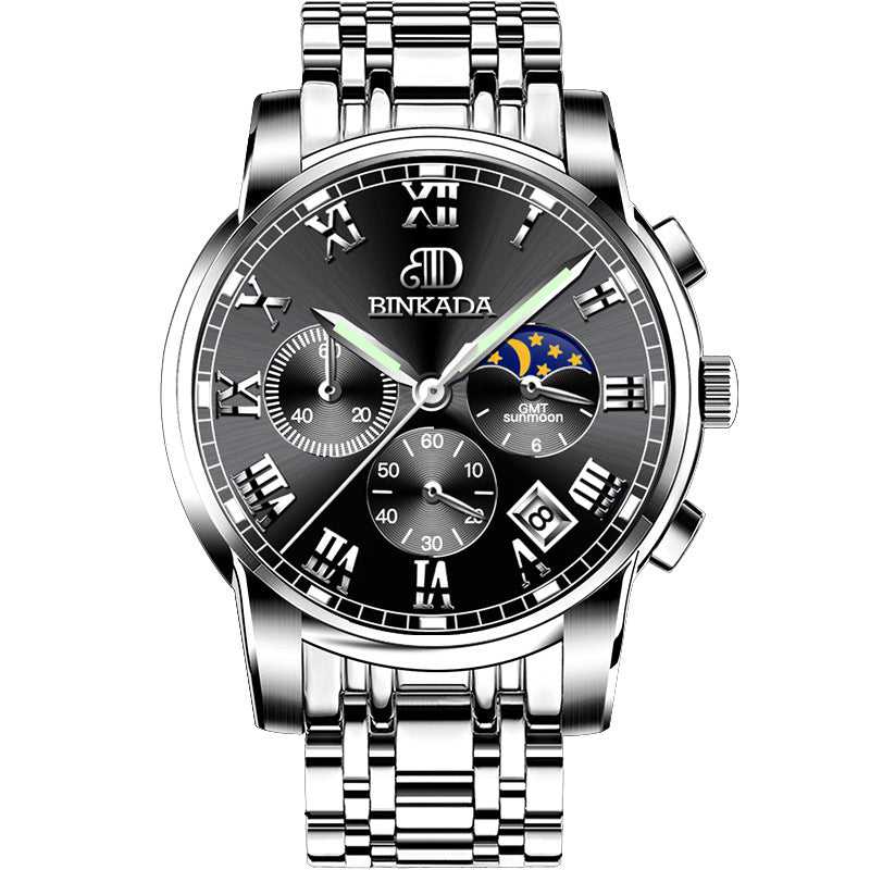 MW00007 Binkada စမတ်ကျပီးခိုင်ခံ့ပီးအကြမ်းခံတဲ့ကိုယ်ထည်နဲ့ အရည်သွေးကောင်းယောကျာ်းလေး၀တ်နာရီ