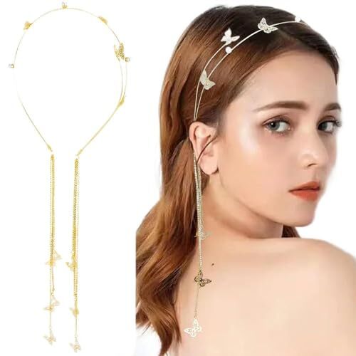 MJ07679 Elegant Butterfly Headband