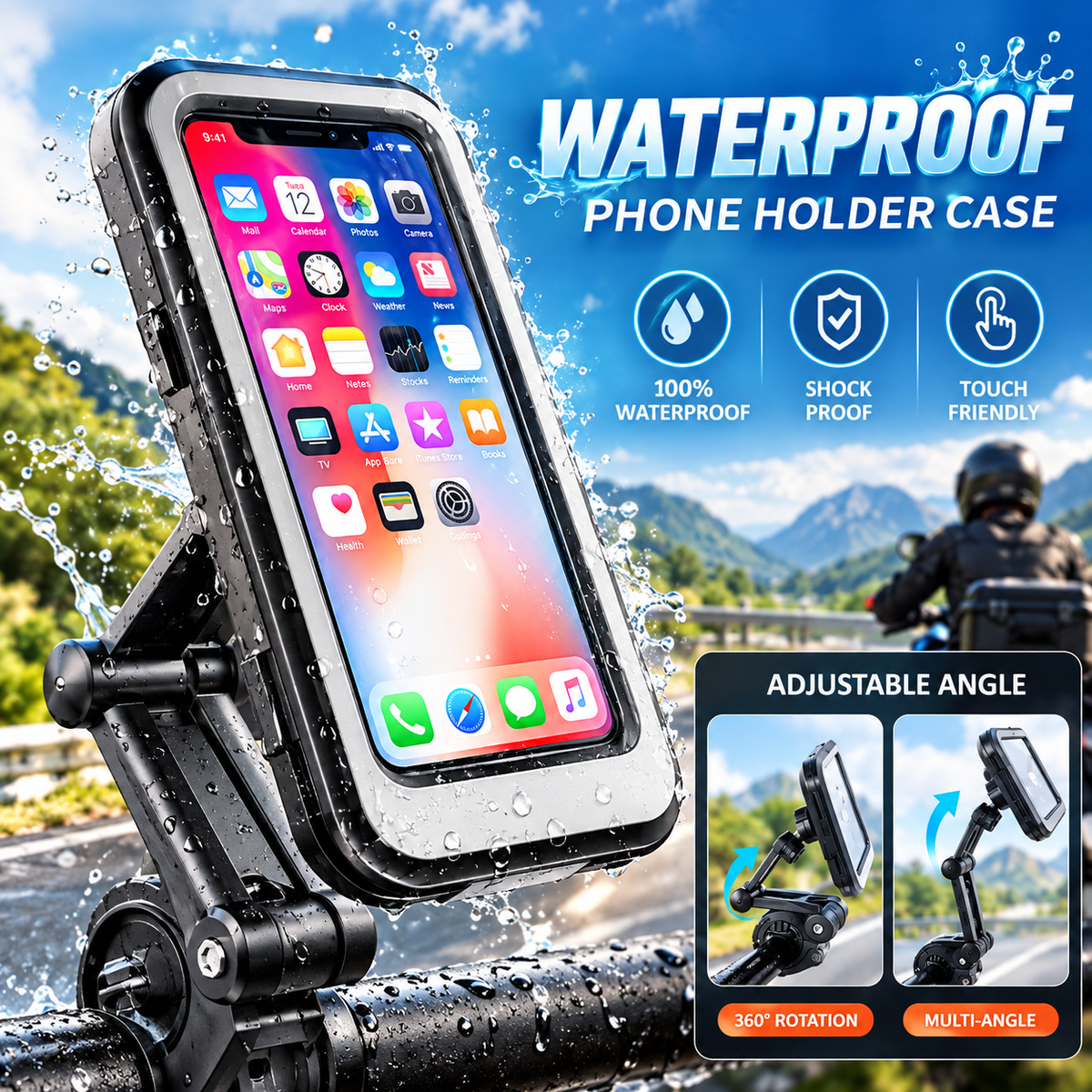 MV08555 Waterproof Phone Holder Case