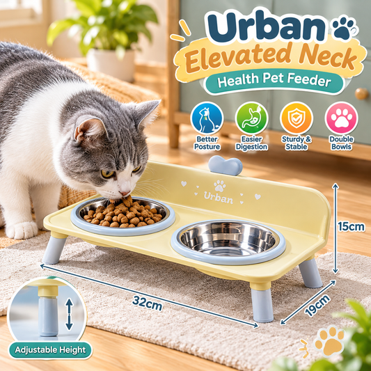 MP08607  Elevated Neck Health Pet Feeder