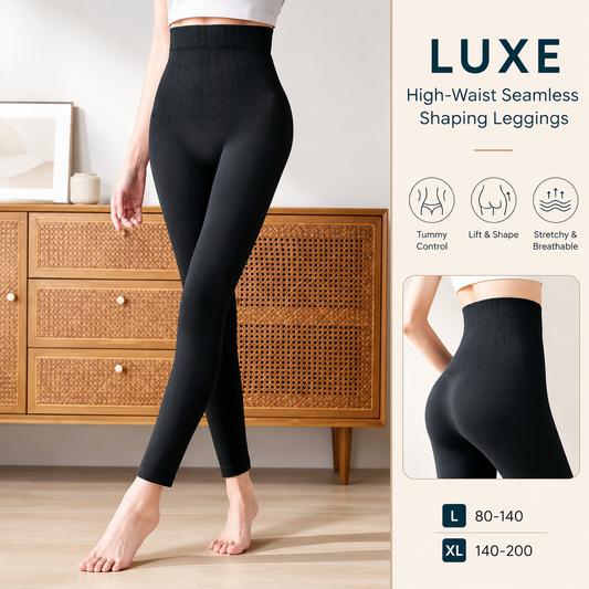 MF08545  Luxe High-Waist Seamless Shaping Leggings