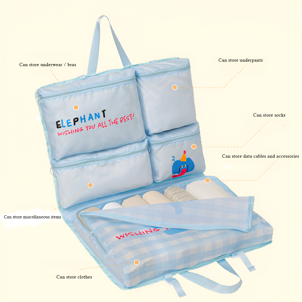 MB08101   6in1 Foldable Travel Bag