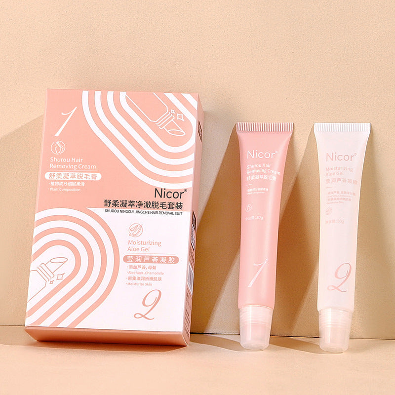 MC08186 Soothing & Gentle Hair Removal Set 2PCs